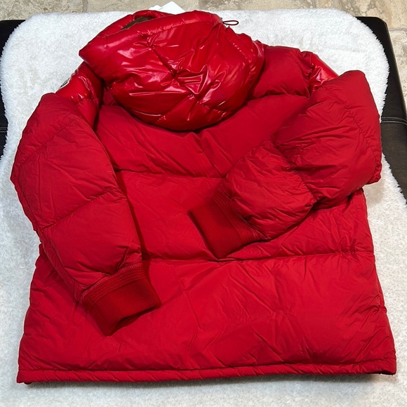 Moncler Red Down Eloy Jacket - Picture 10 of 15